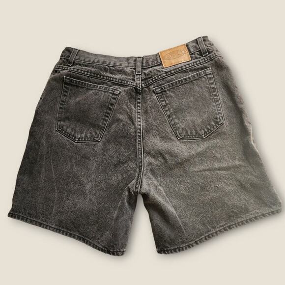 Sonoma Women's Charcoal Mom Style High-rise VTG Shorts Size 16p Made in USA - Picture 2 of 6